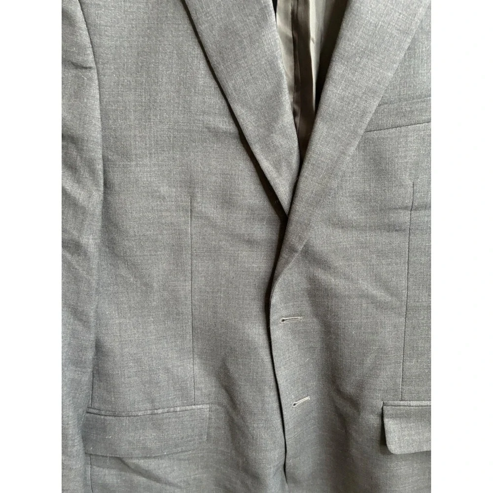 Jos. A. Bank 1905 Collection Slim Fit 100% Wool Suit Jacket Gray 44R